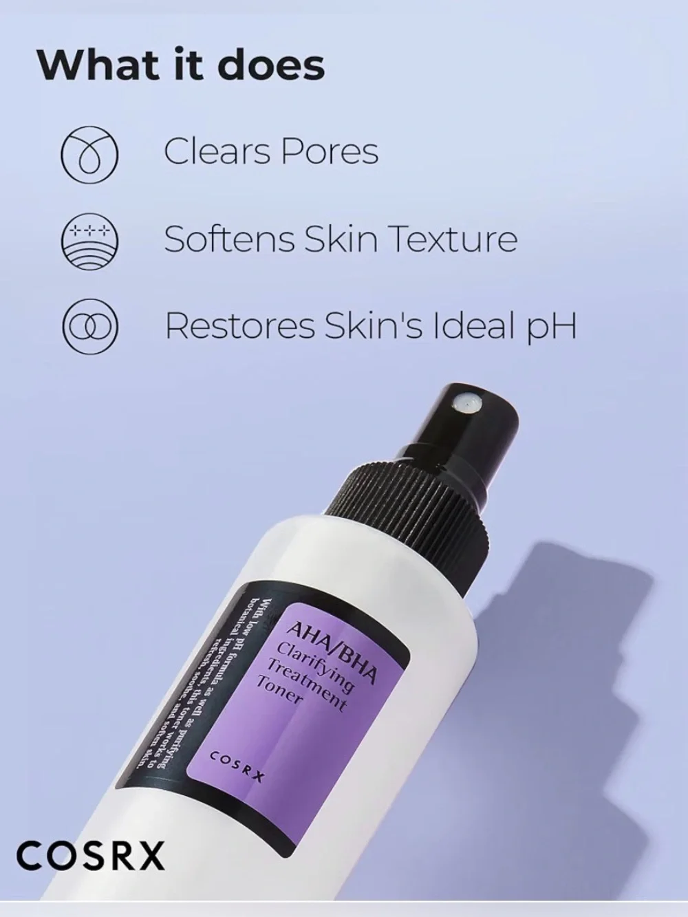 Skincare COS AHA/BHA Clarifying Treatment Toner New the box Alittle Damage